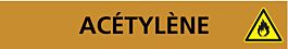 PANNEAU ACÉTYLÈNE 156X26MM (20 ADHESIFS POUR TUYAUTERIE) TALIAPLAST - 732501