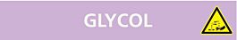 Signalétique de marquage ACIDES 156X26 Glycol 156x26mm (20 adhesifs pour tuyauterie) TALIAPLAST - 732721