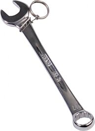 Cle mixte de 27 mm avec clip inox fme SAM OUTILLAGE - 50N27FME