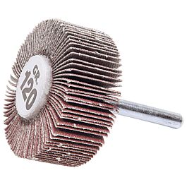 ROUE A LAMELLES SUR TIGE DE 6 D.50X20 GR 60 A CORINDON SIDAMO - 10401055