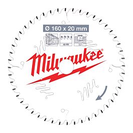 LAME SCIE CIRCULAIRE BOIS 160X20X2,2/48 ALTERNEE MILWAUKEE ACCESSOIRES - 4932471291