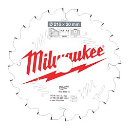 LAME ONGLET BOIS 216X30X2,4X24 ALTAILLANTS NEG MILWAUKEE ACCESSOIRES - 4932471315