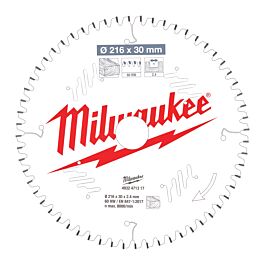 LAME ONGLET BOIS 216X30X2,4X60 ALTAILLANTS NEG MILWAUKEE ACCESSOIRES - 4932471317