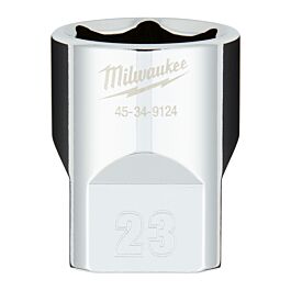 Douille a cliquet 1/2 courte 23 mm MILWAUKEE ACCESSOIRES - 4932480021