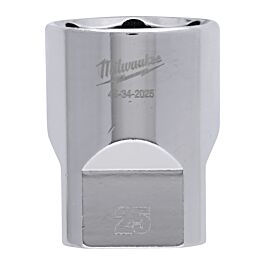 Douille a cliquet 1/2 courte 25 mm MILWAUKEE ACCESSOIRES - 4932480023