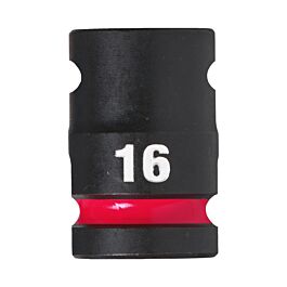 Douille shockwave 1/2 hex courte 16 mm MILWAUKEE ACCESSOIRES - 4932480310
