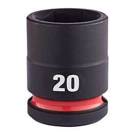 Douille shockwave 1/2 hex courte 20 mm MILWAUKEE ACCESSOIRES - 4932480314