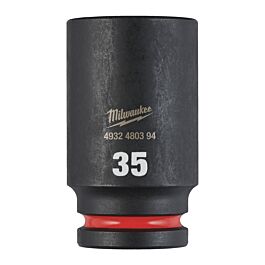 Douille MILWAUKEE ACCESSOIRES shockwave hexagonale 3/4 longue - 4932480394