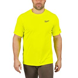 T-SHIRT WORKSKIN MANCHES-COURT JAUNE M. - Blister MILWAUKEE EPI - 4932493074