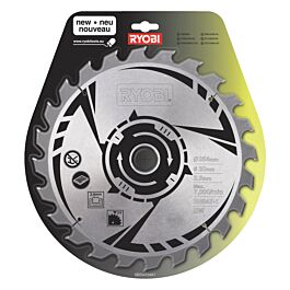 Lame carbure 24 dents RYOBI SB254T24A1 Ø 254 mm alésage 30 épaisseur 2,6 mm - 5132002621
