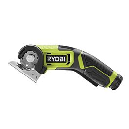 Mini-scie 4V - Câble USB C - 1 batterie 2,0 Ah - Livrée avec 1 lame 38 mm RYOBI - 5133005639