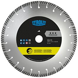 Disque diamant universel - sciage électro-portatif 150x2,4x22,23 PREMIUM TYROLIT - 474751