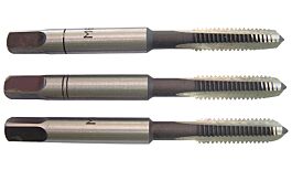 Jeu de 3 tarauds main -M -Acier au Chrome (Blister) / Ø: 6 X 1 TIVOLY - 1050012060100