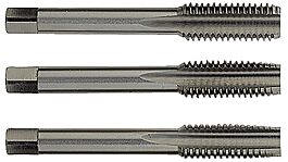 Jeu de 3 tarauds main Standard HSS -M -DIN 352 -6H / Ø: 18 X 2.5 TIVOLY - 1050051180250