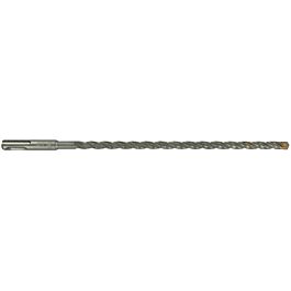 Foret bétons 3 taillants MASTER3 -L260mm -Pointe de centrage -Triple goujures -SDS+ / L: 260 Ø: 8 TIVOLY - 10923030800