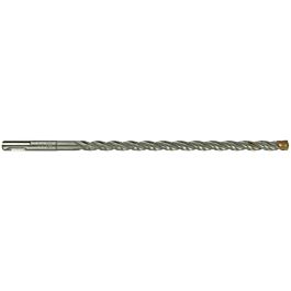 Foret bétons 3 taillants MASTER3 -L260mm -Pointe de centrage -Triple goujures -SDS+ / L: 260 Ø: 10 TIVOLY - 10923031000