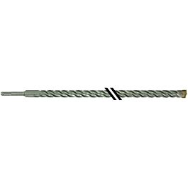 Foret bétons 2 taillants SPEEDER2 -L460mm -Pointe de centrage -Quadruple goujures -SDS+ / L: 450 Ø: 25 TIVOLY - 10931432500