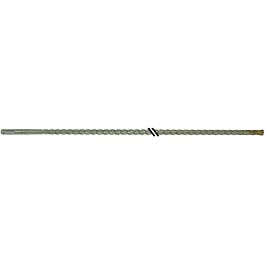 Foret bétons 2 taillants SPEEDER2 -L610mm -Pointe de centrage -Quadruple goujures -SDS+ / L: 600 Ø: 10 TIVOLY - 10931531000
