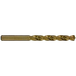 Foret métaux HSS-E5 cobalt -Revêtu GOLD -DIN338 -h8 -Pointe en croix -Gradué SLR Ø: 1.8 L: 46 TIVOLY - 11468520180