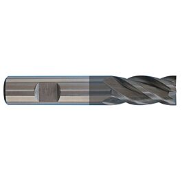 Fraise à rainurer HSSE8% cobalt Revêtue TiAlN DIN844BK Z4 Hél.30° Normale / Ø: 20 0 TIVOLY - 80371412000