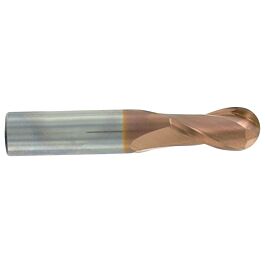 Fraise à rainurer hémisphérique carbure -Revêtue HARDCUT -TivolyNorm -Z2 -e8 -Hél. 30° / Ø: 5 0 TIVOLY - 82361810500