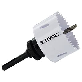 Scie cloche bi-métal HSS attachement sds+ (Blister Box) / H: 38 Ø: 67 TIVOLY - XT50522052233