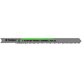 Lame de scie sauteuse -Pour plan de travail -Attache U / L: 100 / H: 75 / Droite TIVOLY - XT505320042