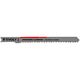 Lame de scie sauteuse -Pour aluminium -Attache U / L: 100 / H: 75 / Droite TIVOLY - XT505320045