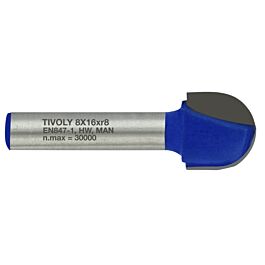 Fraise à canneler (Blister Box) / 16 TIVOLY - XT60642067845