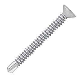 6 vis autop. acier zingué blanc - tête fraisée 120° - empreinte PH - Ø4,8x19mm - SCELL-IT - TFC48019-B50