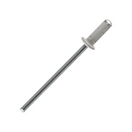 500 rivets multi-serrage à aluminium/acier à tête plate à Ø4,8x15,1mm - SCELL-IT - UD4815-BC-R7035