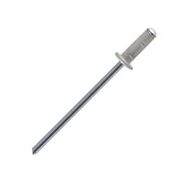 500 rivets multi-serrage à aluminium/acier à tête plate à Ø4,8x15,1mm - SCELL-IT - UD4815-BC-R9006