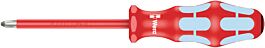 Tournevis isolé pour vis cruciformes PZ, acier inoxydable 3165 i PZ 2 x 100 mm WERA - 05022741001