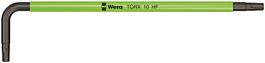  Multicolour Clés mâles coudées avec fonction de retenue 967 SL TORX HF 10 WERA - 05024172001