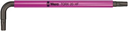  Multicolour Clés mâles coudées avec fonction de retenue 967 SL TORX HF 20 WERA - 05024174001