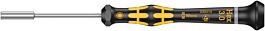 Tournevis ESD à douille Kraftform Micro 1569 ESD Micro 3,0 x 60 mm WERA - 05030414001
