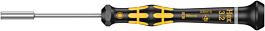 Tournevis ESD à douille Kraftform Micro 1569 ESD Micro 3,2 x 60 mm WERA - 05030415001