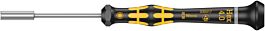 Tournevis ESD à douille Kraftform Micro 1569 ESD Micro 4,0 x 60 mm WERA - 05030417001