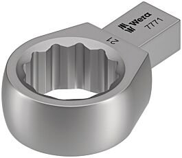 Clé à œil interchangeable, 9x12 mm 7771 9x12mm Ring 21mm WERA - 05078633001