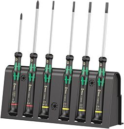 Jeu de tournevis électronicien + Rack 2035/6 B WERA - 05118152001