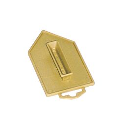 TALOCHE JAUNE POINTUE 8X14CM P. PLASTIQUE MONDELIN - 311052