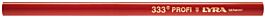 CRAYON DE CHARPENTIER LYRA ROUGE 18 CM BOÎTE DE 100 - 4331103