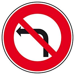 B2a-850-Classe 1-Interdiction de tourner à gauche TALIAPLAST - 523702