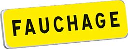 Panonceau FAUCHAGE KM9 classe T1 700 x 200 TALIAPLAST - 525311