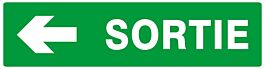 SORTIE FLECHE A GAUCHE 200x52mm TALIAPLAST - 620418