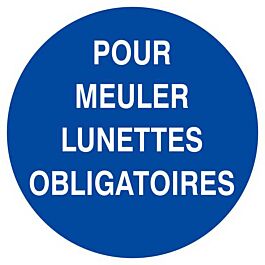 Panneau rigide POUR MEULER LUNETTES OBLIGATOIRES D.300mm TALIAPLAST - 622528