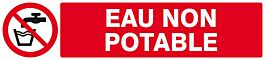 Panneau rigide EAU NON POTABLE 330x75mm TALIAPLAST - 625214