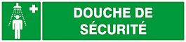 PANNEAU DOUCHE DE SECURITE 330X75MM TALIAPLAST - 625413