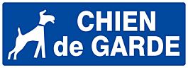 Panneau rigide CHIEN DE GARDE 330X120MM TALIAPLAST - 626612