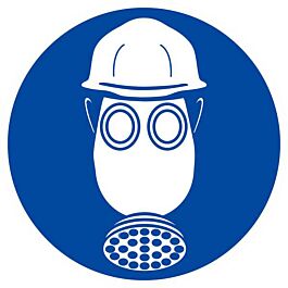 PROTECTION OBLIGATOIRE TETE/VOIES RESPIRATOIRES D.180mm TALIAPLAST - 627514